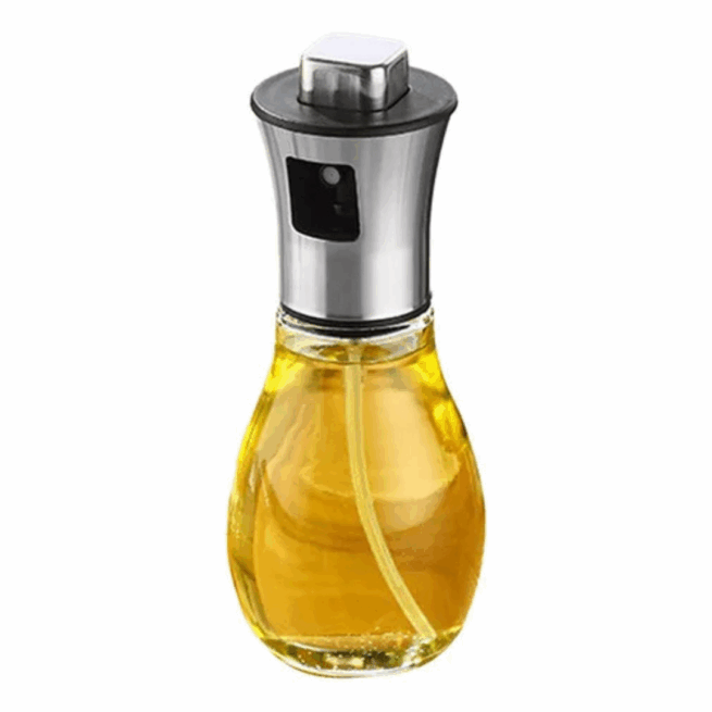 Spray Pulverizador de Azeite Inox 200 ml – Praticidade e Economia no Uso