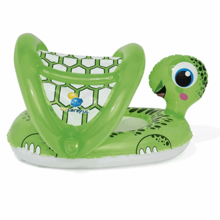 Boia Inflável Tartaruga BST-016 - Verde e Branco