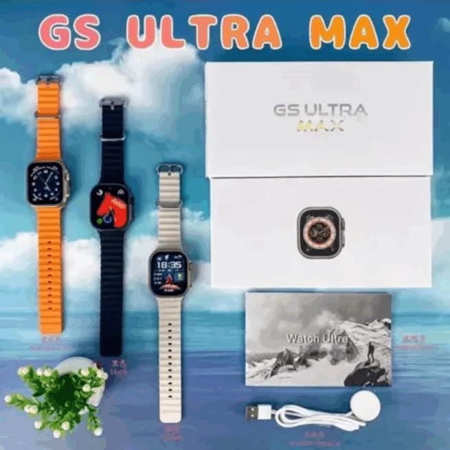 Smartwatch GS Ultra Max - Preto