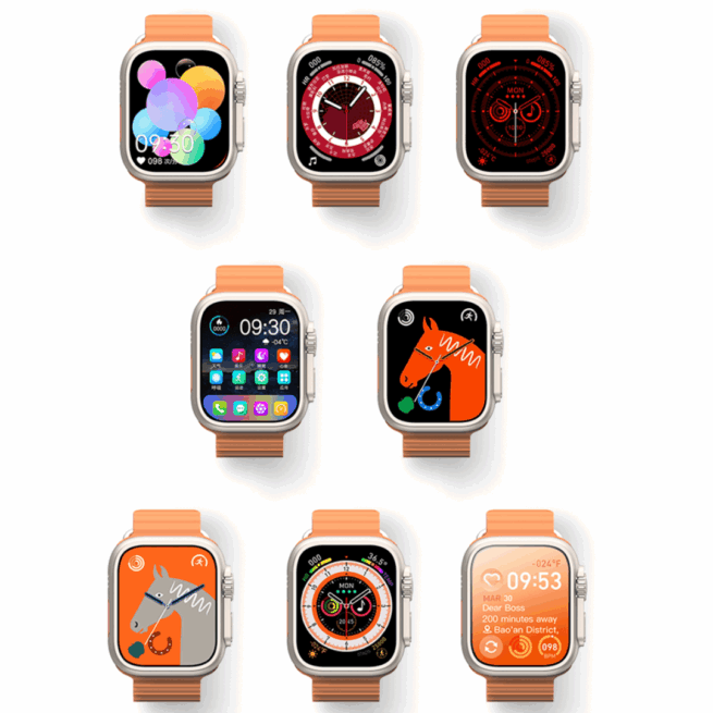 Smartwatch GS Ultra Max - Preto