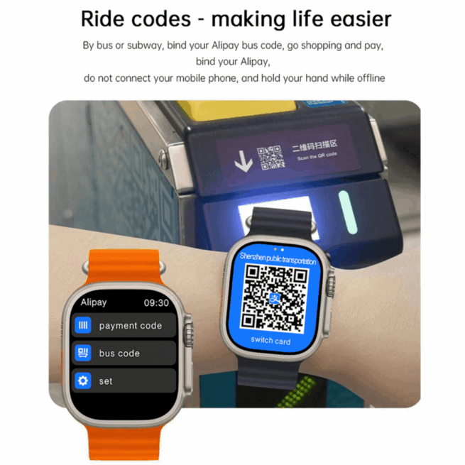 Smartwatch GS Ultra Max - Preto