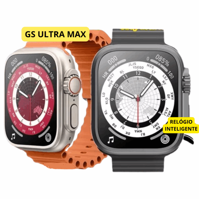 Smartwatch GS Ultra Max - Preto