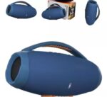 Caixa de Som Boombox Bluetooth 3 Bivolt – Azul – Potência e Qualidade de Som