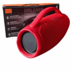 Caixa de Som Boombox Bluetooth 3 – Vermelha – Bivolt