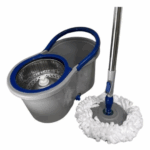Mop Giratório 360° com Balde Inox Clean Tech - 13 Litros