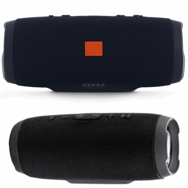 Caixa de Som Charge 3 Bluetooth Bivolt – Preto – Som Potente e Portátil