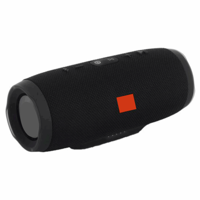 Caixa de Som Charge 3 Bluetooth Bivolt – Preto – Som Potente e Portátil