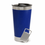 Copo Térmico Inox com Tampa e Abridor 473 ml - Azul Royal (Normal)