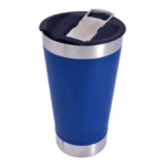 Copo Térmico Inox com Tampa e Abridor 473 ml - Azul Royal (Normal)