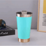 Copo Térmico Inox com Tampa e Abridor 473 ml - Verde Água (Normal)