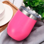 Copo Cuia Térmico Inox 360 ml com Tampa Antivazamento – Pink – Versão Normal