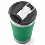 Copo Térmico Inox com Tampa e Abridor 473ml - Verde (Normal)