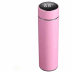 Garrafa Térmica com LED e Termômetro 500 ml - Rosa (Normal)