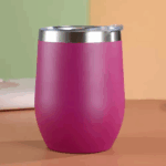 Copo Cuia Térmico Inox 360 ml com Tampa Antivazamento – Roxo – Funcionalidade e Estilo