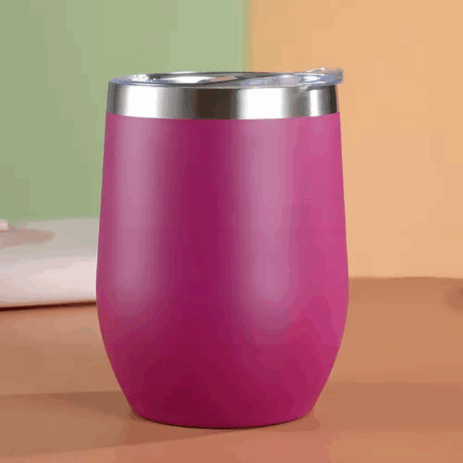 Copo Cuia Térmico Inox 360 ml com Tampa Antivazamento – Roxo – Funcionalidade e Estilo