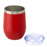 Copo Cuia Térmico Inox 360 ml com Tampa Antivazamento – Vermelho – Versão Normal