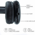 Fone de Ouvido Bluetooth P9 Air Sem Fio - Preto