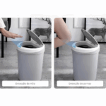 Lixeira Automática 12L com Sensor LK-2112 - Cinza