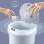 Lixeira Automática 12L com Sensor LK-2112 - Cinza