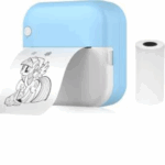 Papel de Impressora Infantil com Estampa Câmera Colorido