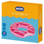 Boia Inflável Donut Rosa ou Marrom MOR – Suporta até 90kg