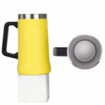 Caneca Térmica Inox de Cerveja 709ml - Amarelo (Normal)