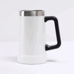 Caneca Térmica Inox de Cerveja 709 ml - Branco (Normal)