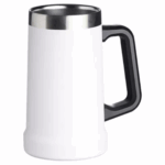 Caneca Térmica Inox de Cerveja 709 ml - Branco (Normal)