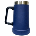 Caneca Térmica Inox de Cerveja 709 ml - Azul Escuro (Normal)