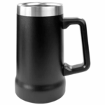 Caneca Térmica Inox de Cerveja 709 ml - Preto (Normal)