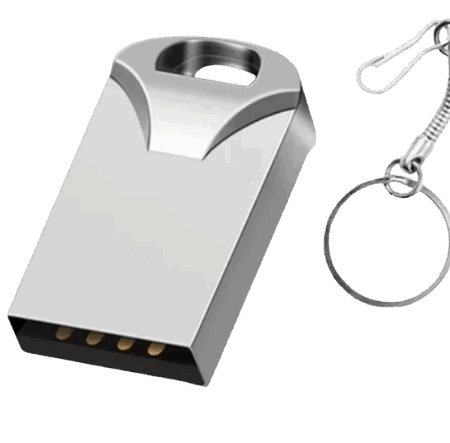 Pendrive Ultra Slim 8GB Mini Chaveiro U8 X-U-4G-K