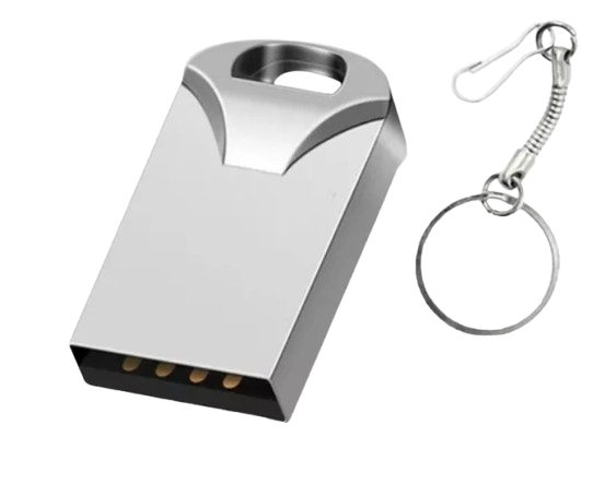 Pendrive Ultra Slim 8GB Mini Chaveiro U8 X-U-4G-K