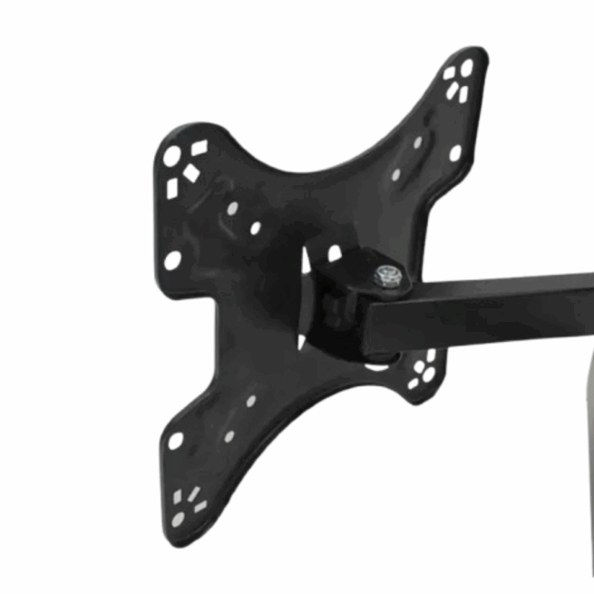 Suporte de TV Tri-Articulado com Braço Longo – Ajuste Flexível para TVs de 17 a 60 polegadas