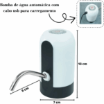 Bomba Filtro de Água para Dispenser Automático Alta Potência Bivolt – BOM-8810 – Água Pura Sempre