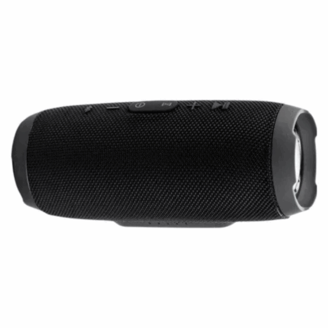 Caixa de Som Charge 3 Bluetooth Bivolt – Preto – Som Potente e Portátil