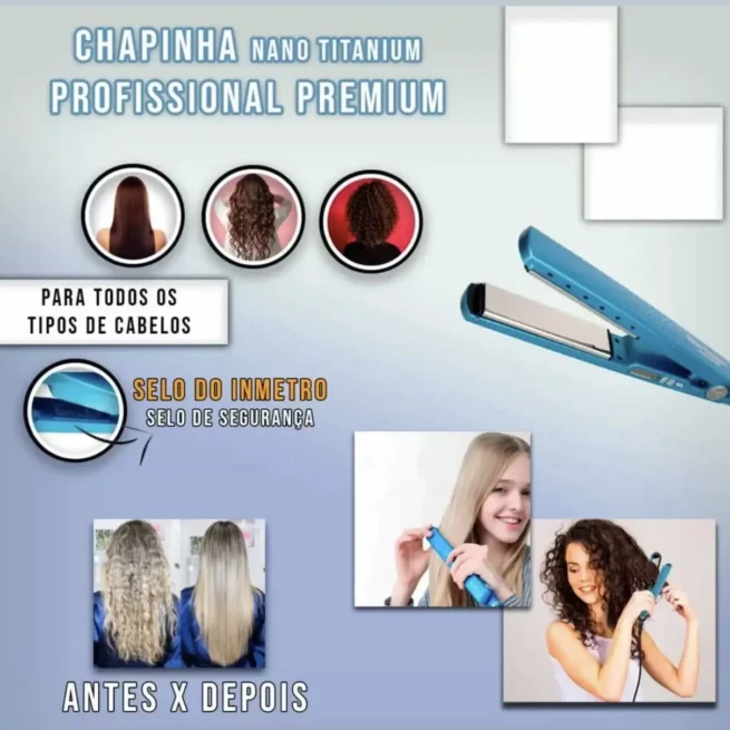 Mini Chapinha de Cabelo 127v – NLB-001