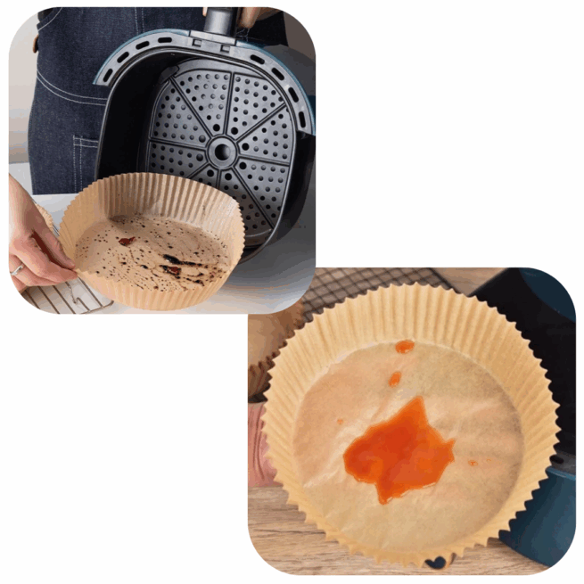 Forma Descartável para Air Fryer 16cm – Pacote com 50 Unidades – Praticidade na Cozinha