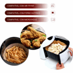 Forma Descartável para Air Fryer 19,5 cm 50 Unidades - TRC5301