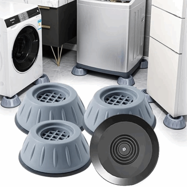 Pé-Base Antivibração Universal para Eletrodomésticos - MZ33098