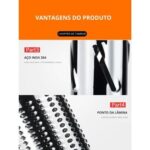 Fatiador Manual Giratório de Legumes 3 em 1 Inox – Praticidade e Versatilidade na Cozinha – BM-A20