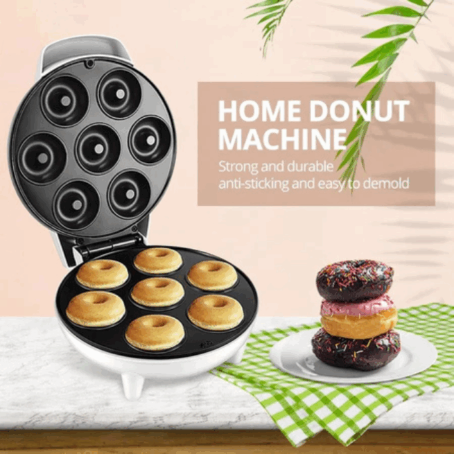 Máquina de Donuts Mini Rosquinha 127V (Cores Sortidas) – Faça Delícias em Casa