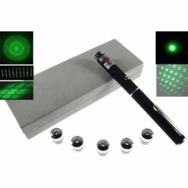 Caneta Laser Verde de Forte Alcance – Recarregável – Tecnologia Avançada