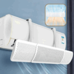 Defletor Universal Ajustável para Ar Condicionado Split – Direcione o Fluxo de Ar