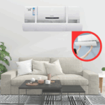 Defletor Universal Ajustável para Ar Condicionado Split – Direcione o Fluxo de Ar