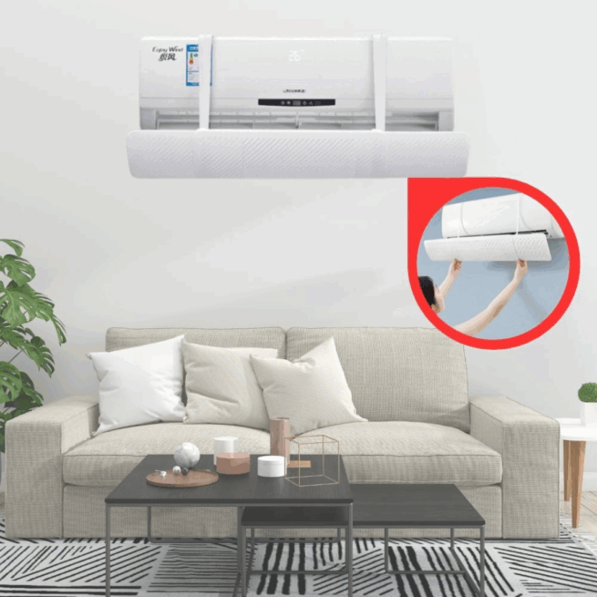 Defletor Universal Ajustável para Ar Condicionado Split – Direcione o Fluxo de Ar