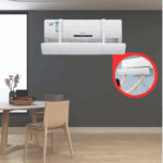 Defletor Universal Ajustável para Ar Condicionado Split – Direcione o Fluxo de Ar
