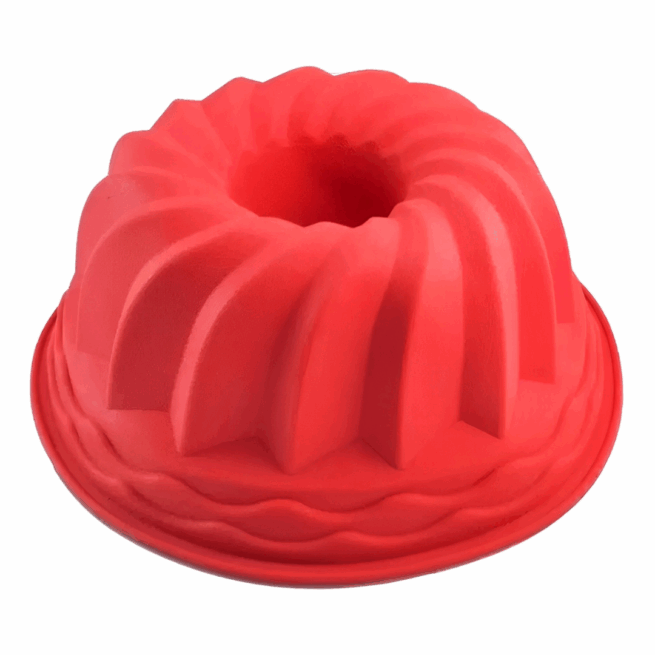 Forma de Silicone com Furo 23x10 cm BK4538