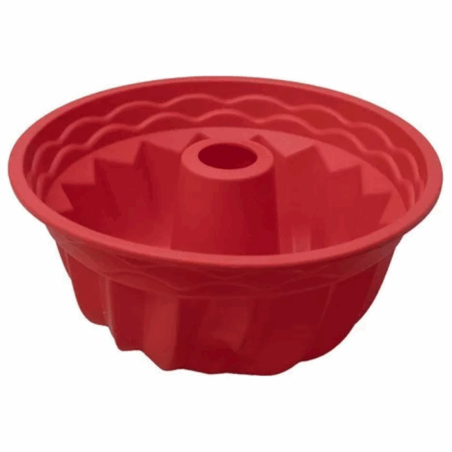Forma de Silicone com Furo 23x10 cm BK4538