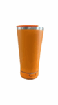 Copo Térmico Bluetooth Normal com Tampa e Abridor (420 ml) – Laranja