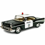 Miniatura Chevrolet Bel Air 1957 – Polícia – Metal